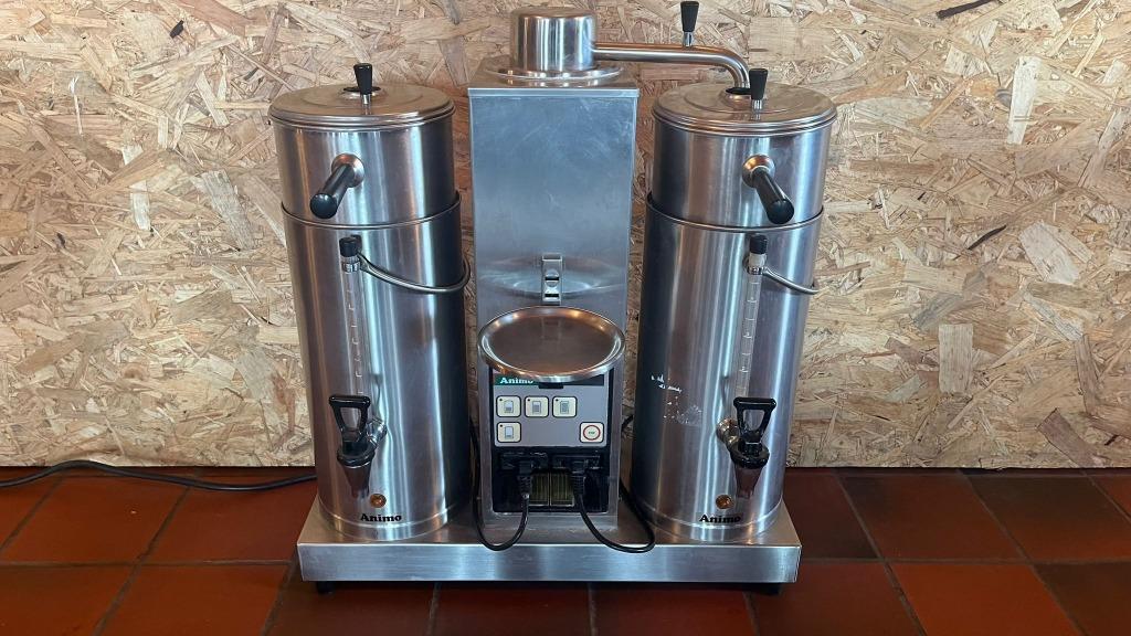 Animo Koffiezetapparaat dubbel, Elektronische apparatuur, Ophalen, Gebruikt, Overige modellen, 10 kopjes of meer