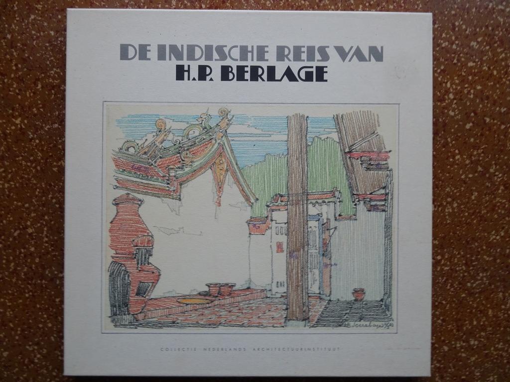 Fotokunst De Indische reis van H.P. Berlage 46 prenten 1991, Ophalen of Verzenden, Zo goed als nieuw, Architectuur algemeen, Nelissen van Egteren
