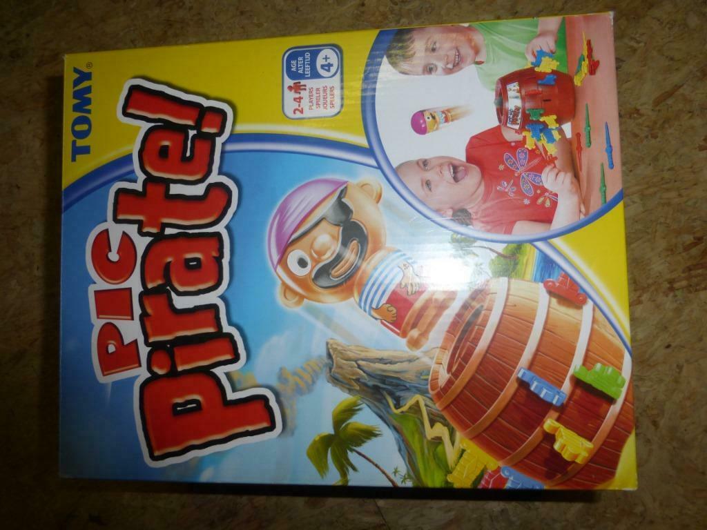 gezelschapspel piet piraat, Ophalen