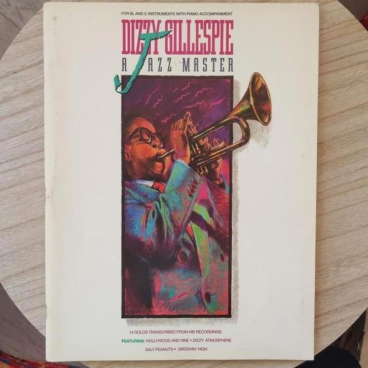 Vintage en liedjesboek voor verzamelaars van Dizzy Gillespie, Muziek en Instrumenten, Verzenden, Gebruikt, Jazz