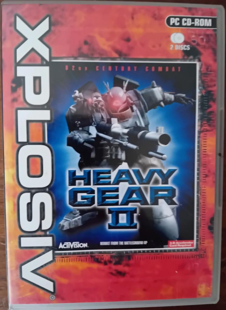 PC CD-ROM Heavy Gear II, Games en Spelcomputers, Ophalen of Verzenden, Gebruikt