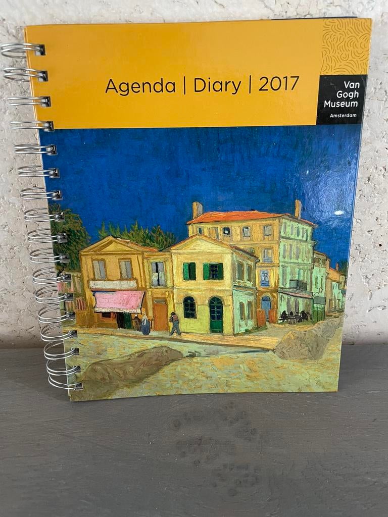 Agenda/diary Van Gogh 2017 museum Amsterdam, Ophalen of Verzenden, Zo goed als nieuw