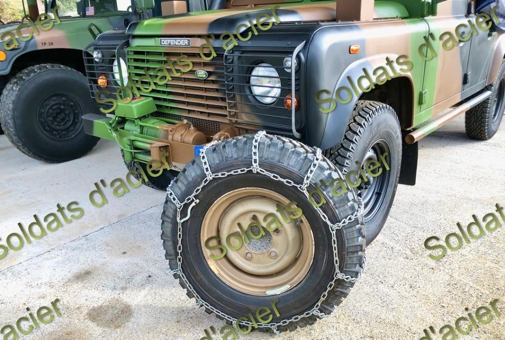 Land Rover Defender Chaînes 7.50R16, Envoi, Rover