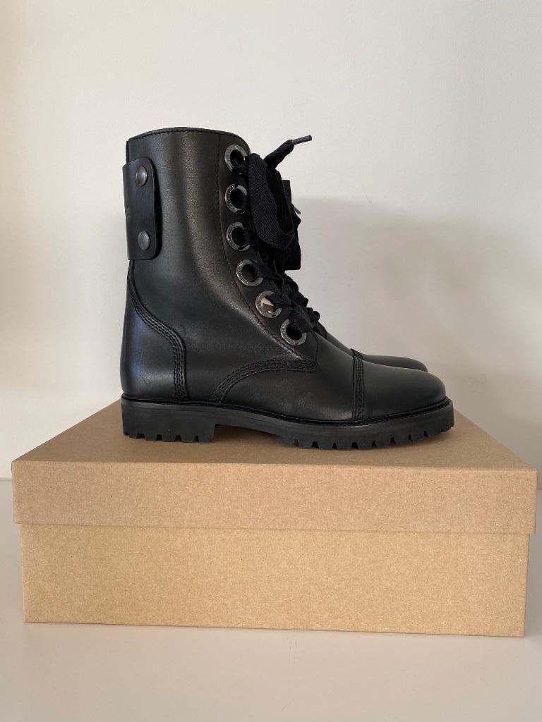 Gloednieuwe  ZADIG & VOLTAIRE Joe boots zwart maat 38, Kleding | Dames, Schoenen, Ophalen of Verzenden, Nieuw, Zwart