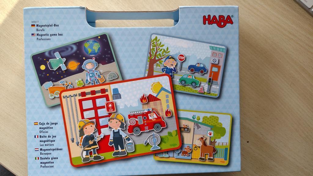 Haba magneetspeldoos beroepen, Ophalen, Gebruikt, Ontdekken
