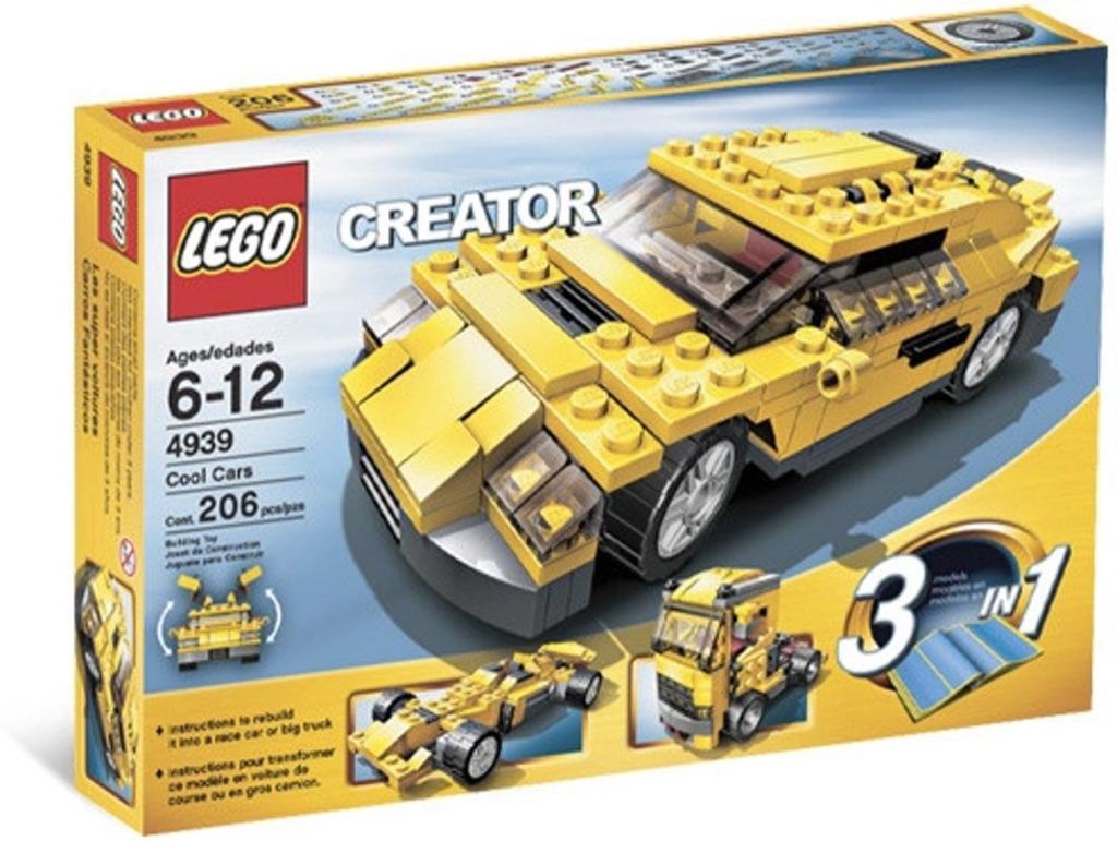 LEGO Creator Traffic 4939 Cool Cars MET DOOS, Enfants & Bébés, Enlèvement ou Envoi, Comme neuf, Ensemble complet, Lego