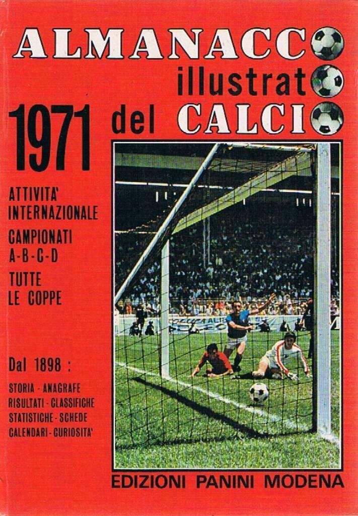 Almanacc Illustrat Del Calcio 1971 PANINI, Enlèvement ou Envoi