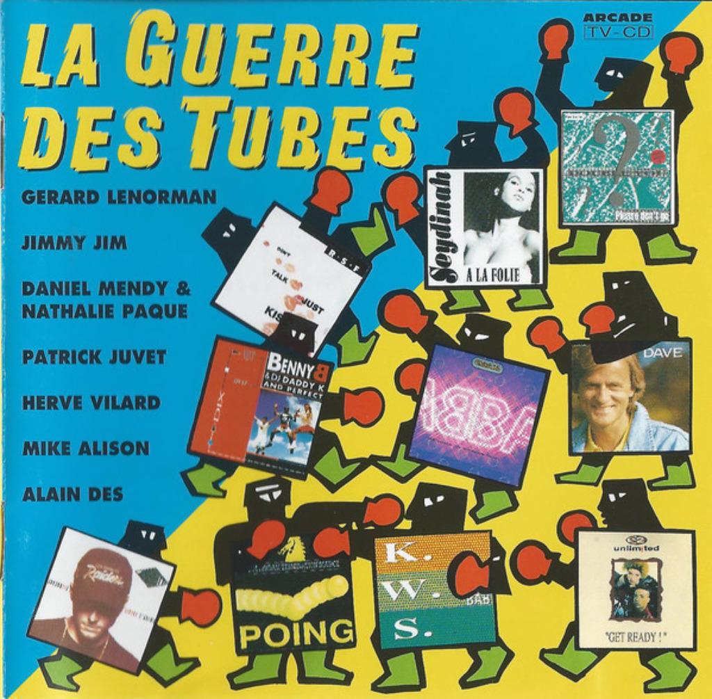 La Guerre Des Tubes( cd )Erasure,Gérard Lenorman,2 Unlimited, Ophalen of Verzenden