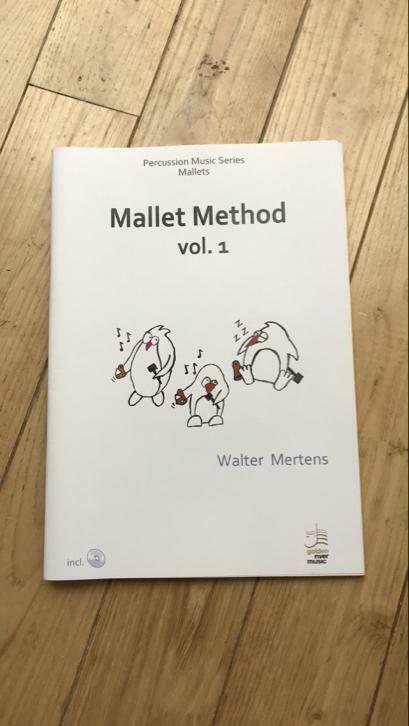 Mallet Method vol. 1 - Walter Mertens NIEUW! Met CD, Muziek en Instrumenten, Ophalen of Verzenden, Nieuw