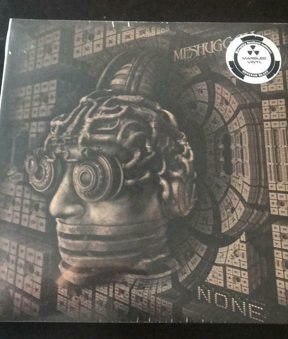 Meshuggah - None - LP - Rood/Zwart Marble - 2018 - Nieuw, Enlèvement ou Envoi