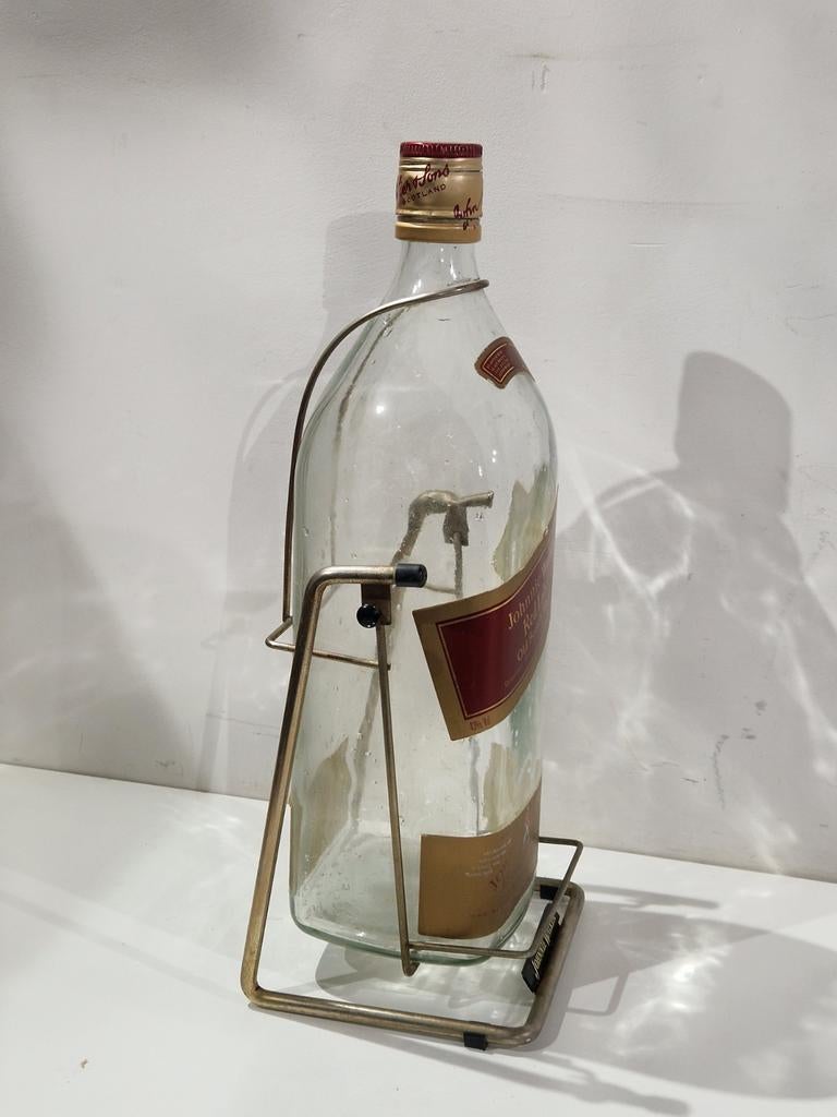 Johnnie  Walker red label , 4,5 liter lege fles in schommel, Verzamelen, Ophalen of Verzenden, Gebruikt
