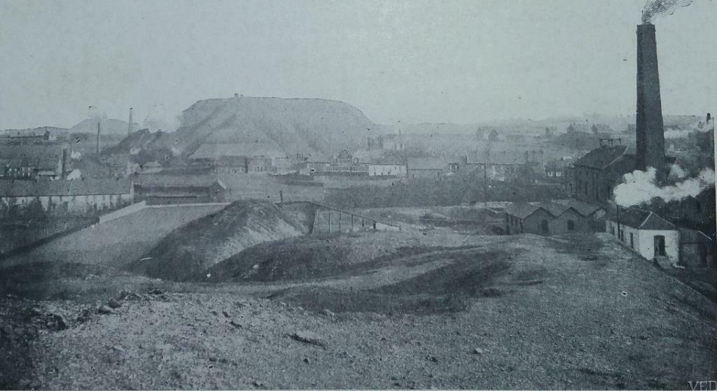 Postkaart Quaregnon - Uitzicht op de kolenmijnen, Ophalen of Verzenden, 1920 tot 1940, Ongelopen, Henegouwen