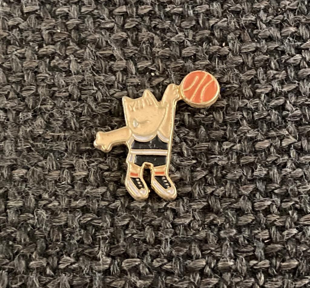 PIN - COBI - OLYMPISCHE SPELEN - JEUX OLYMPIQUES - BASKETBAL, Verzenden, Gebruikt, Sport, Speldje of Pin
