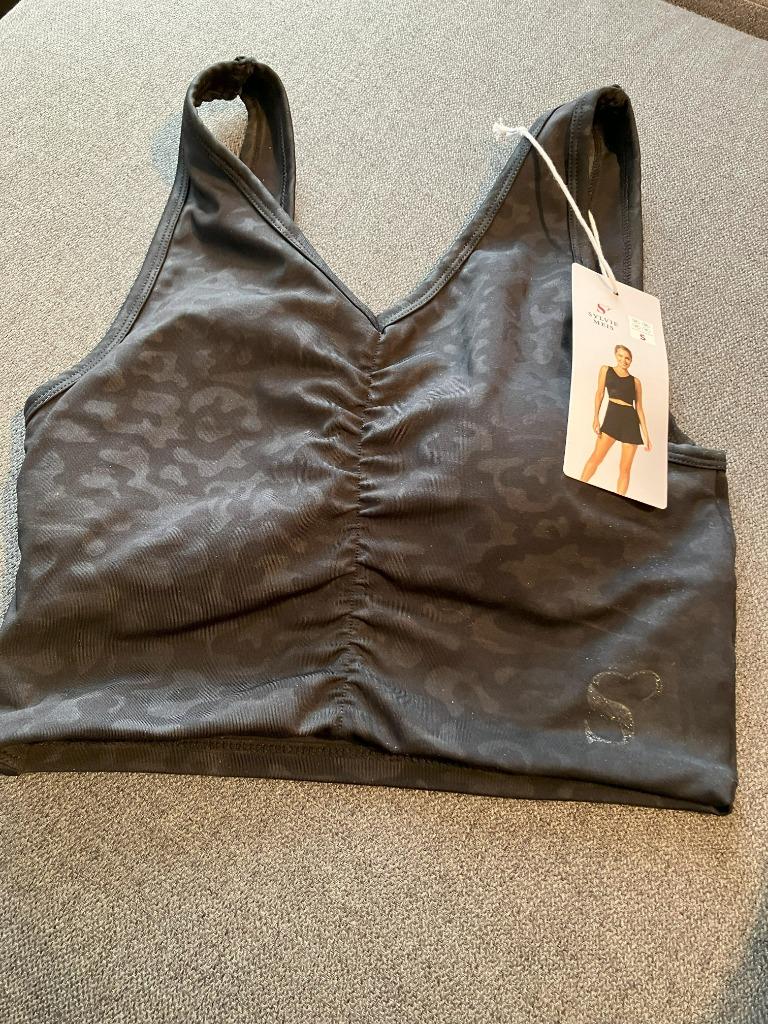 Soutien-gorge de sport, Sylvie Meis, Envoi, Noir, Soutien-gorge