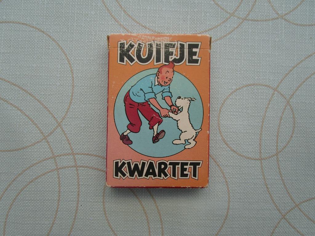 Kuifje, kaartspel 1993, Ophalen, Gebruikt