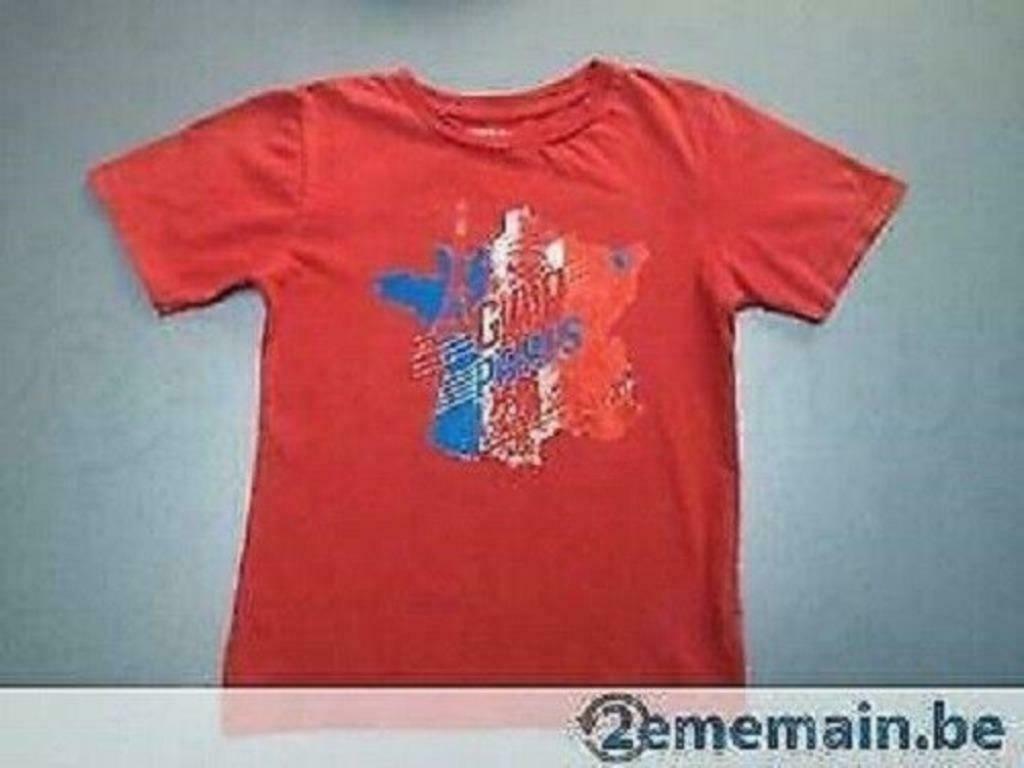 Gap Kids rood t-shirt - Maat 6/7 jaar, Gap Kids, Ophalen of Verzenden, Zo goed als nieuw, Shirt of Longsleeve