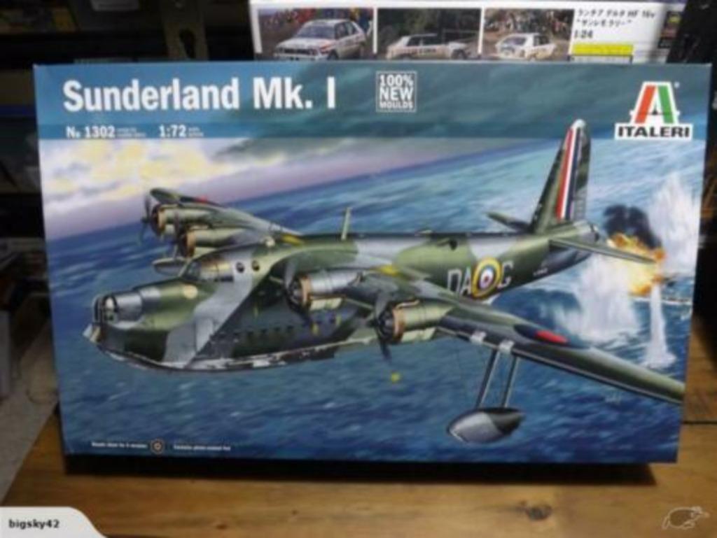 ITALERI 1302 sunderland MK.I échelle 1/72, Hobby & Loisirs créatifs, Modélisme | Avions & Hélicoptères, Neuf, 1:72 à 1:144, Avion