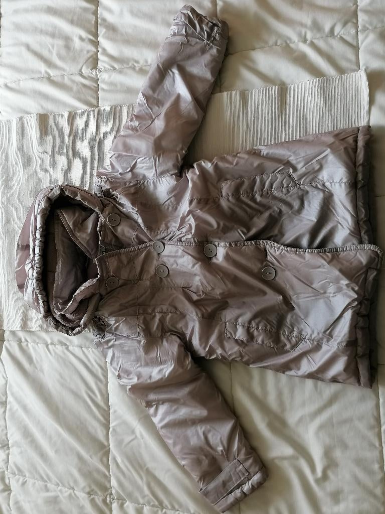 Doudoune Premaman gros beige 6 ans, Enlèvement ou Envoi, Utilisé, Fille, Manteau