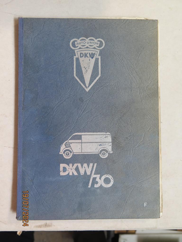 DKW COMMERCIALE 30 1954 MANUEL, Envoi