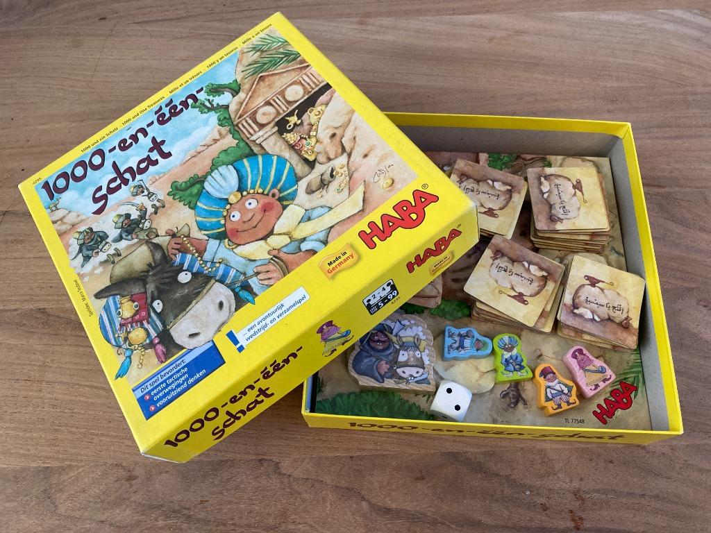Gezelschapsspel 1000-en-één-schat - Haba, Enlèvement ou Envoi, Utilisé, HABA