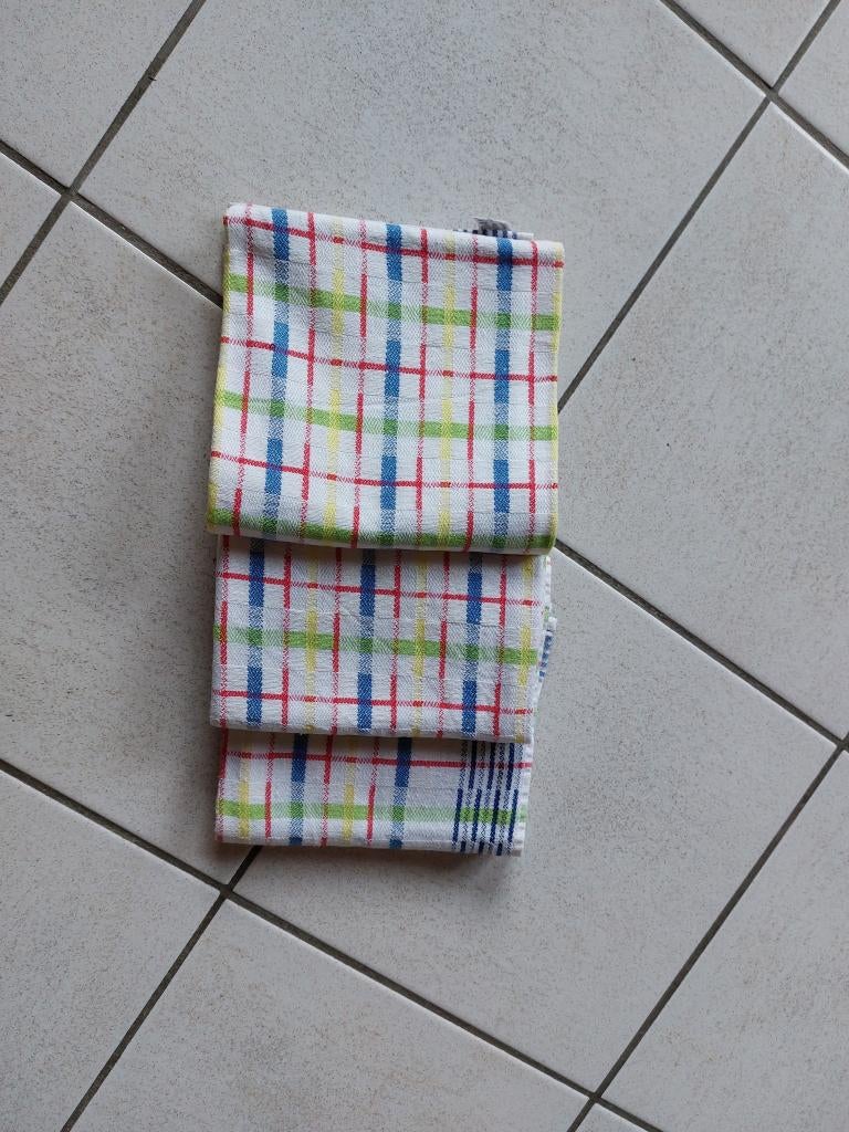 Keukenhanddoek Indanthren, volledig nieuw, Huis en Inrichting, Keuken | Textiel, Ophalen of Verzenden, Nieuw, Wit, Theedoek of Handdoek