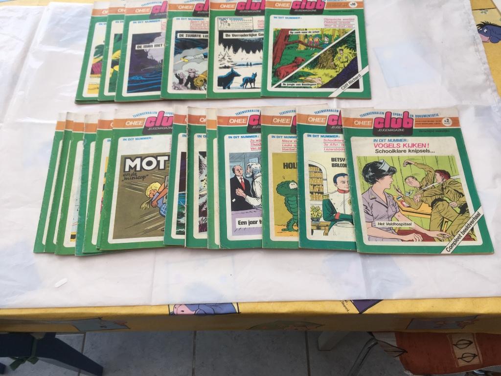 Strips Ohee Club, Boeken, Gelezen, Ophalen of Verzenden, Meerdere stripboeken, Diverse Auteurs