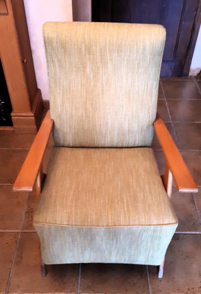 Fauteuil, Ophalen, Minder dan 75 cm, Zo goed als nieuw, Stof