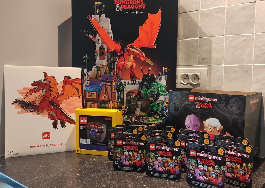 Lego ALLES van Dungeons & Dragons - SEALED, Ophalen, Nieuw, Complete set, Lego