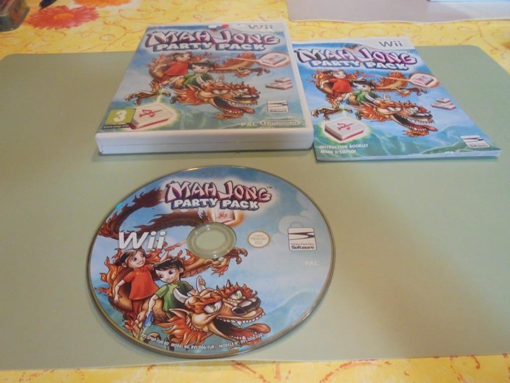 WII Mahjong Party Pack (CIB), Ophalen of Verzenden, Gebruikt, Vanaf 3 jaar