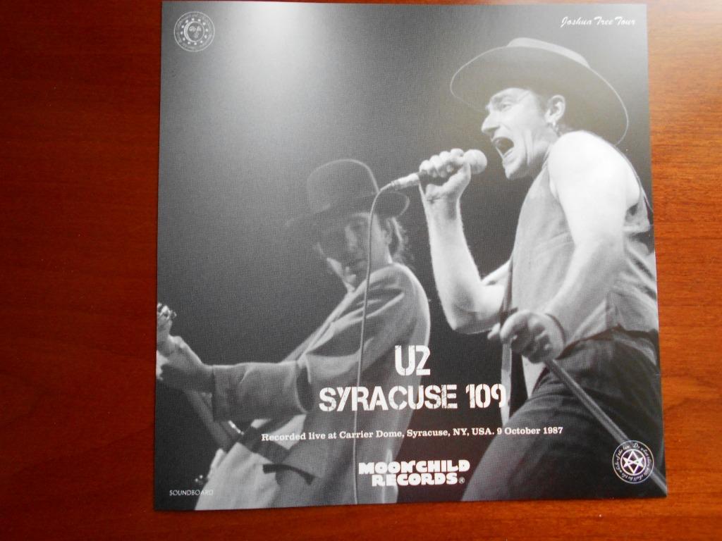 2 CD's - U2 - Live in Syracuse 1987, Verzenden, Nieuw in verpakking, Poprock