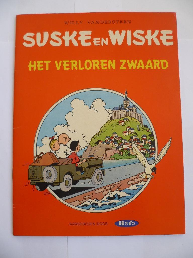 S&W RECLAME UITGAVE"HET VERLOREN ZWAARD"HERO UITGAVE UIT1982, Willy Vandersteen, Eén stripboek, Ophalen of Verzenden, Zo goed als nieuw