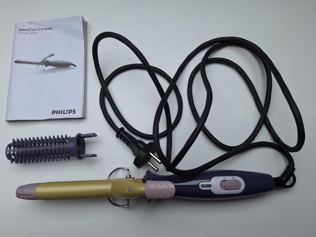 Philips krultang SalonCurl Ceramic, Handtassen en Accessoires, Uiterlijk | Haarverzorging, Ophalen of Verzenden, Zo goed als nieuw