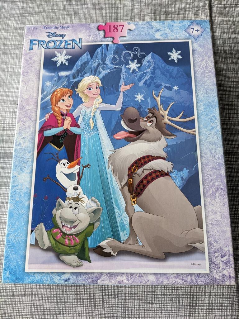 Puzzel Frozen, Ophalen of Verzenden, Meer dan 50 stukjes, Gebruikt, 6 jaar of ouder