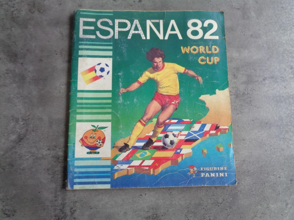 PANINI VOETBAL STICKER ALBUM WORLD CUP 82 ESPANA volledig, Verzamelen, Ophalen of Verzenden, Zo goed als nieuw