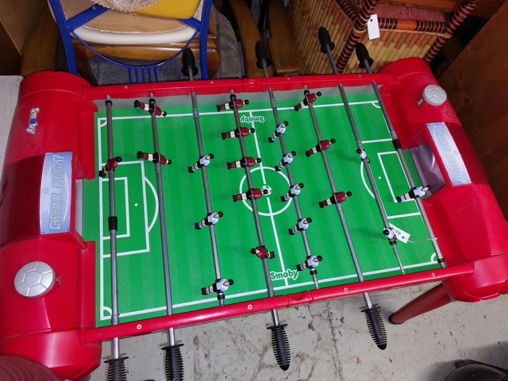 Baby Foot spel, Ophalen, Gebruikt