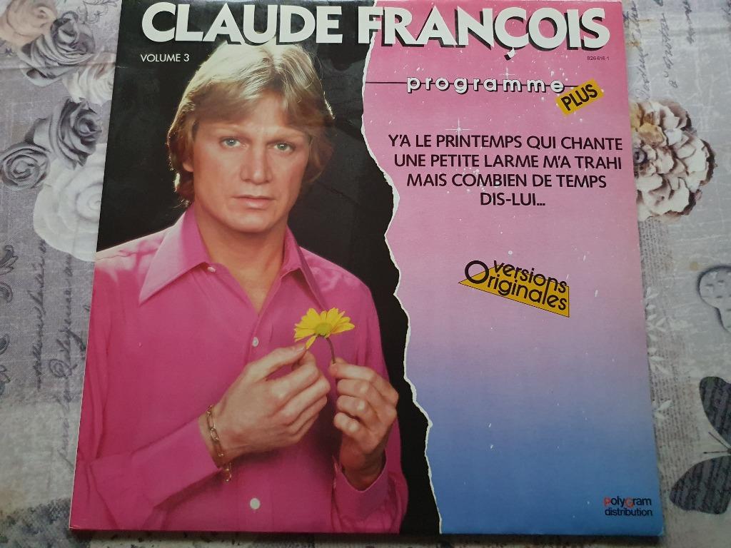 disque vinyl 33 tours Claude François, Ophalen of Verzenden, Zo goed als nieuw