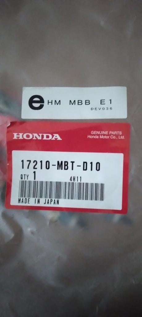 filtre à air honda, Motos, Enlèvement ou Envoi, Neuf