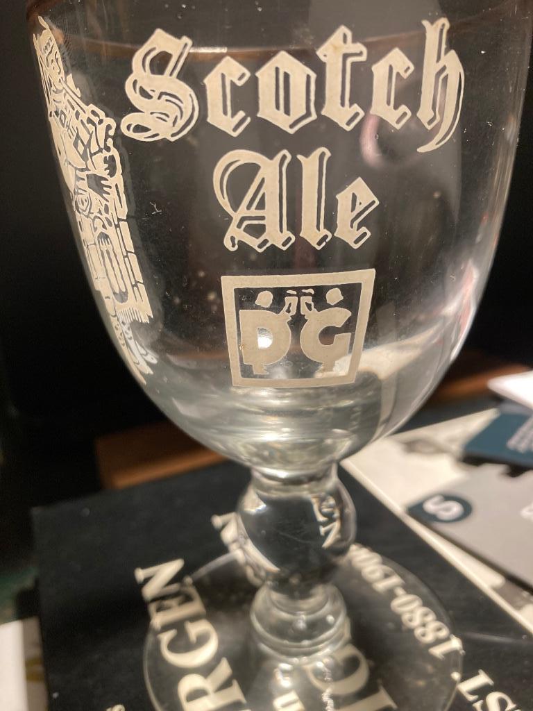 De Gheest Scotch Ale Aalst, Ophalen of Verzenden, Zo goed als nieuw, Glas of Glazen