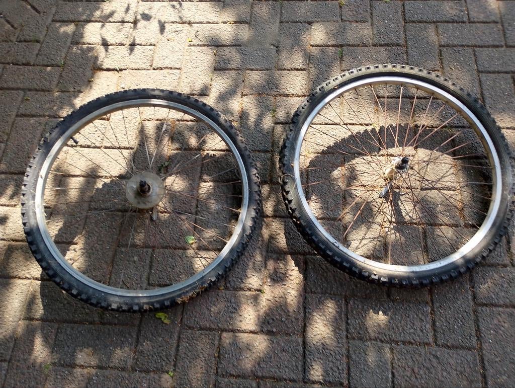 wielen 26 inch retro mountainbike 30€, Enlèvement, Utilisé