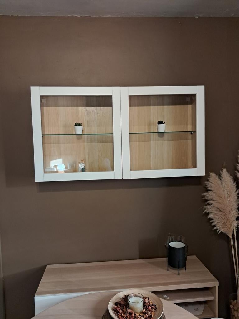 Vitrine Besta, Maison & Meubles, 25 à 50 cm, Moins de 100 cm, Comme neuf, 100 à 150 cm