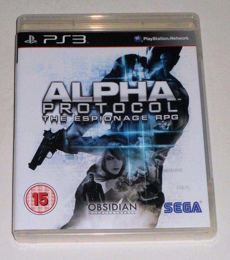 Jeu Ps3 Alpha Protocol, Envoi, Utilisé, À partir de 16 ans