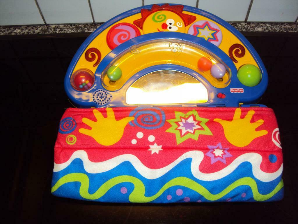 Fisher price, parkhanger, met muziek en licht  ..., Ophalen of Verzenden, Gebruikt, Met licht