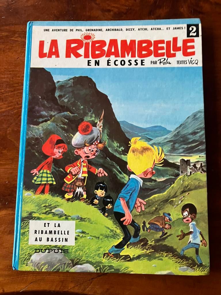 La Ribambelle en Écosse 2 EO, Boeken, Stripverhalen, Gelezen, Eén stripboek, Ophalen of Verzenden, Roba