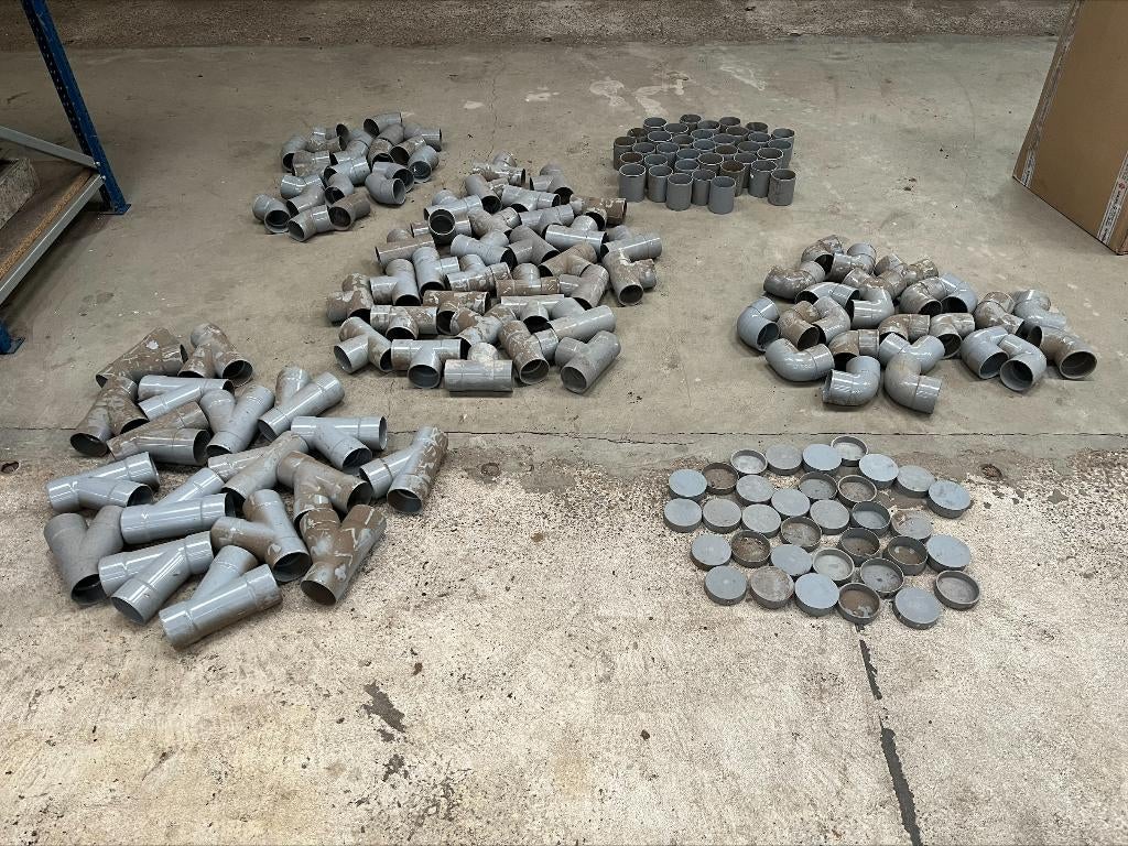 pvc koppelstukken diameter 75, Doe-het-zelf en Bouw, Buizen en Afvoer, Ophalen, Overige typen, Zo goed als nieuw, Minder dan 2 meter