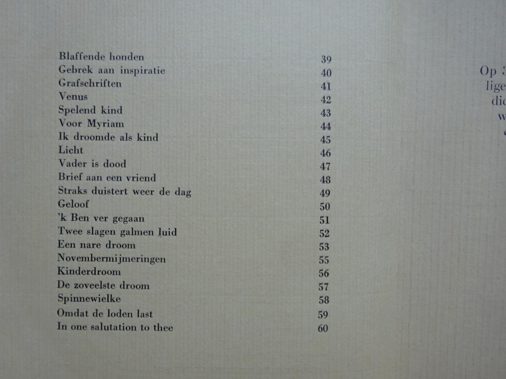 André Van Holen, Media Vita .. gedichten 1974, André Van Holen, Enlèvement ou Envoi, Un auteur, Comme neuf
