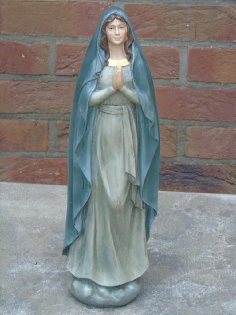 saint vierge en polyrésine taille L ., Enlèvement, Neuf