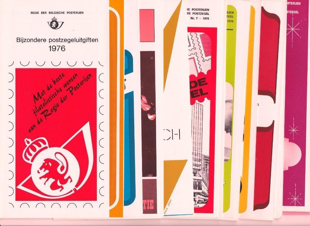 BELGIË - UITGIFTE VAN EEN BIJZONDERE POSTZEGEL 1976, Postzegels en Munten, Ophalen of Verzenden, Europa