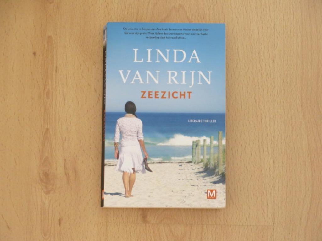 Thriller boek Zeezicht, als nieuw, Enlèvement, Comme neuf, Linda van Rijn