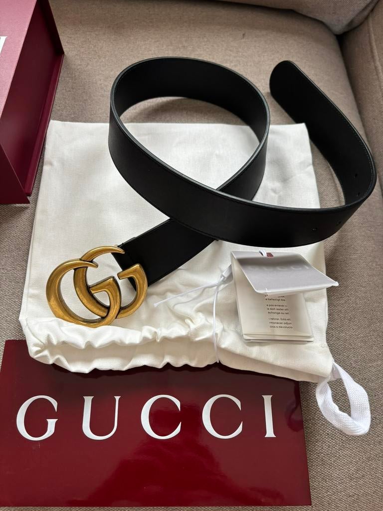 NOUVEAUTÉ - Ceinture Gucci, Enlèvement ou Envoi, Comme neuf, Noir