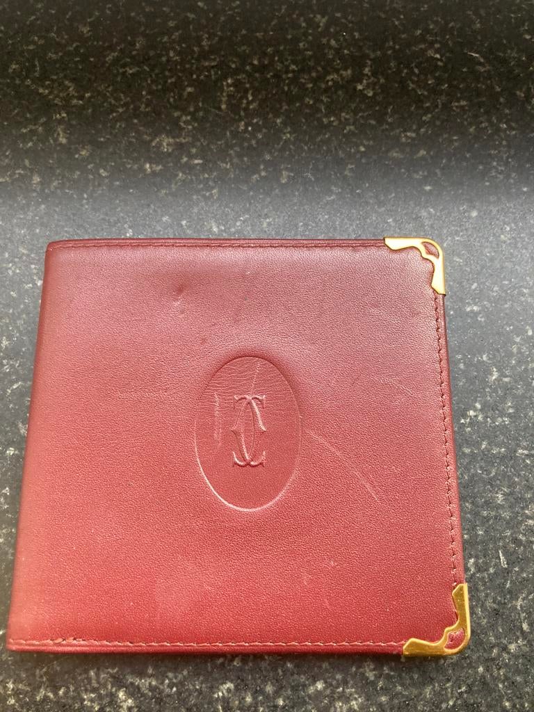 Portemonnee - kaarthouder CARTIER certificaat en garantie, Handtassen en Accessoires, Portemonnees, Zo goed als nieuw